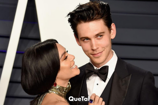 Awkward moment: Austin Butler y Vanessa Hudgens en los Oscar